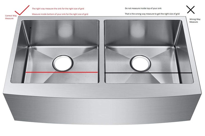 Starstar Sinks Protector Matte Black 304 Stainless Steel Kitchen Sink Bottom Grid, Rack (13 x 11) - Image 2
