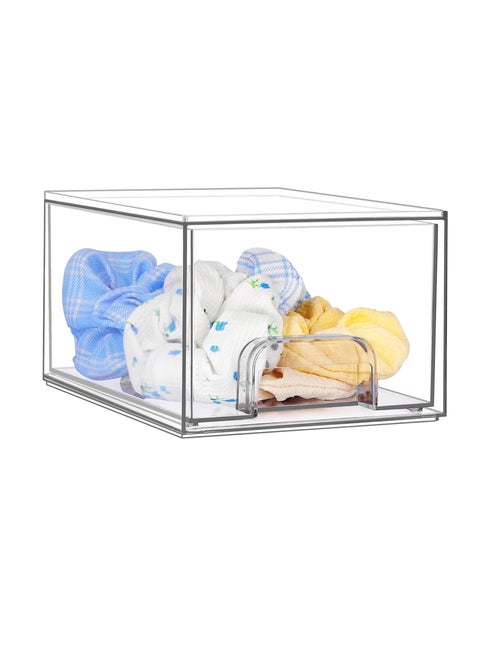 المكياج القابل للتراكم منظم الدرجات التخزينية, منظمي الحمام الاكريليك,سلالات التخزين الواضحة للفراغ, Undersink, خزانات المطبخ, تنظيم المخزن والتخزين