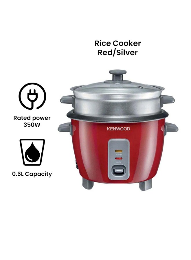 KENWOOD Rice Cooker 0.6 L 350 W RCM30.000RD Multicolour - Image 2