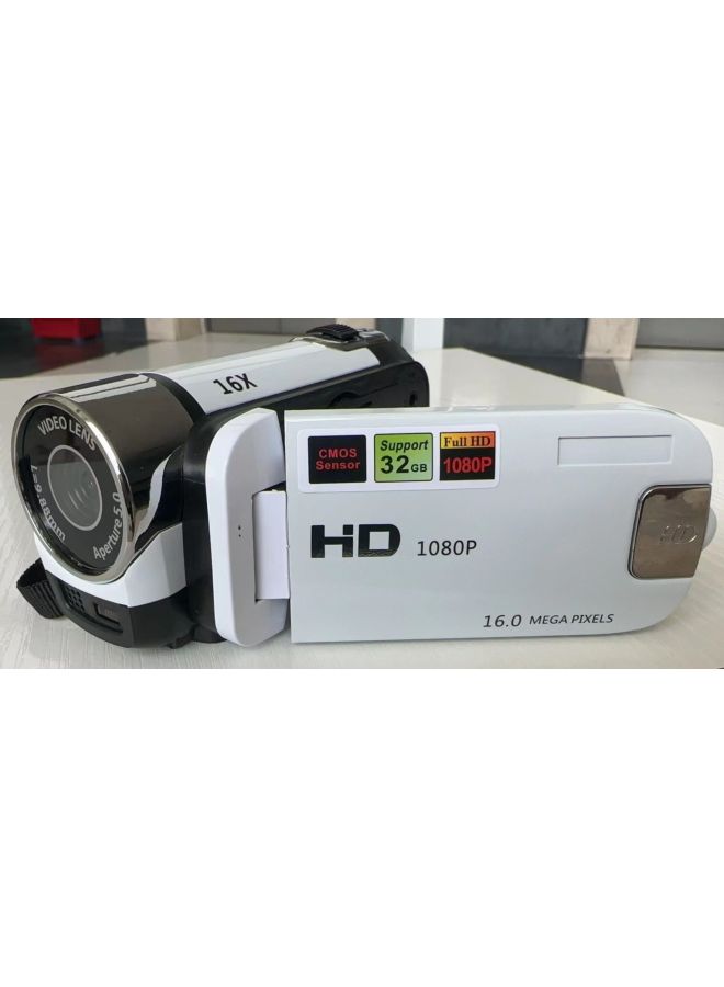 Generic English 16 Million Home Gift HD 1080p Digital Camera 2.7. Inch Screen D90-Body Color:Standard White Chinese Version  - Image 1