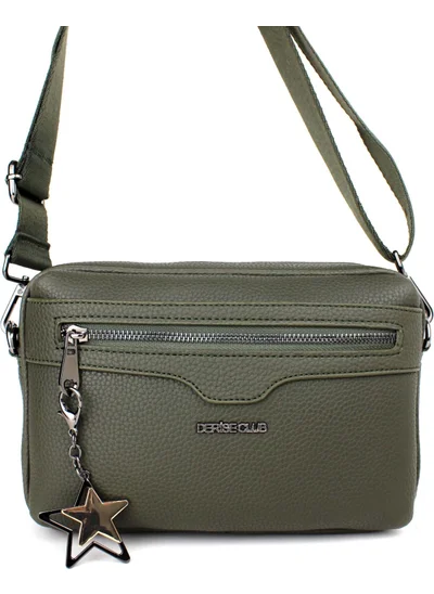 Derise Club Women's Khaki Color Adjustable Shoulder Bag