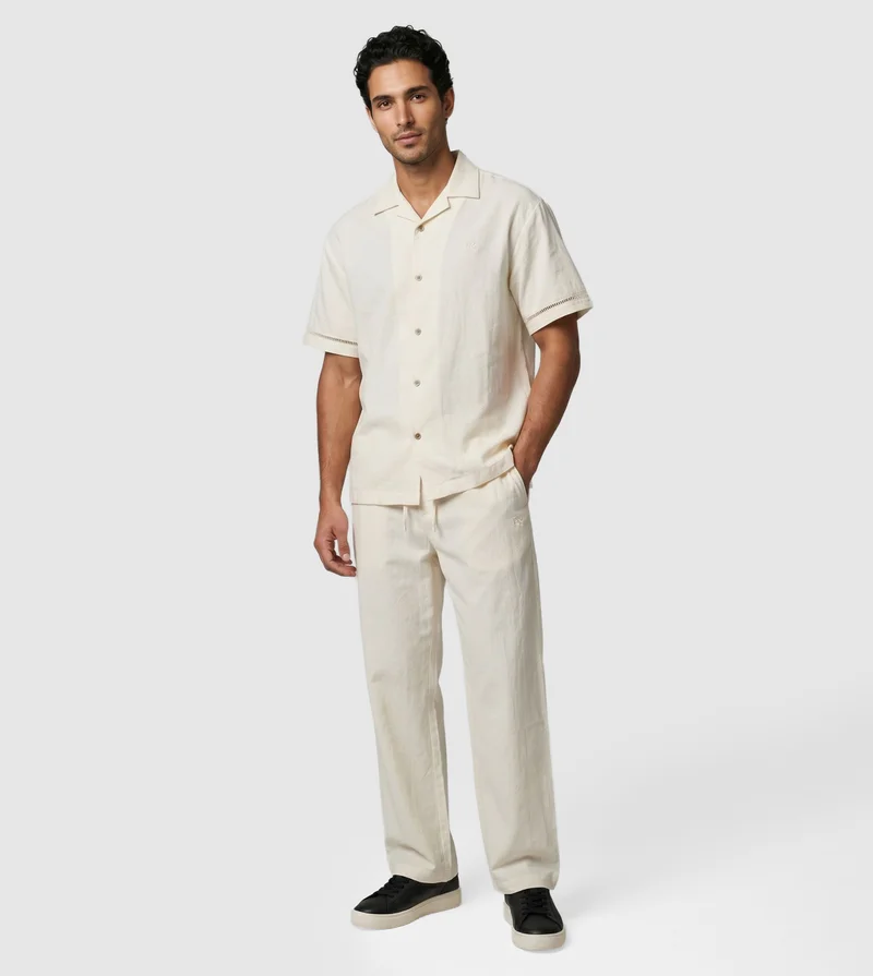 F5 SHORT SLEEVE SHIRT -IVORY
