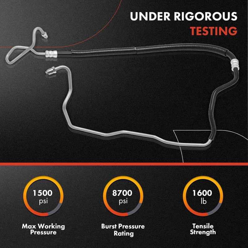 A-Premium Power Steering Pressure Line Hose Assembly for Chevrolet Impala 2006-2011 - Image 2