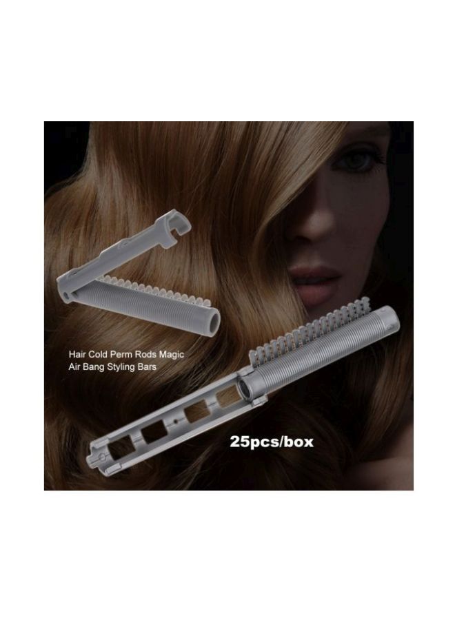 نيبمينينت مجموعة بكرات لتصفيف الشعر مكونة من 25 قطعة رمادي - Image 5