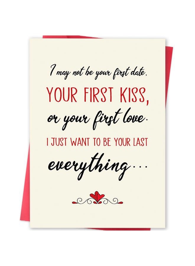 MQMRYeto Valentines Day Card for Husband, Wife, Boyfriend, Girlfriend,Couple,Anniversary Card to Husband, Love Card - Image 1