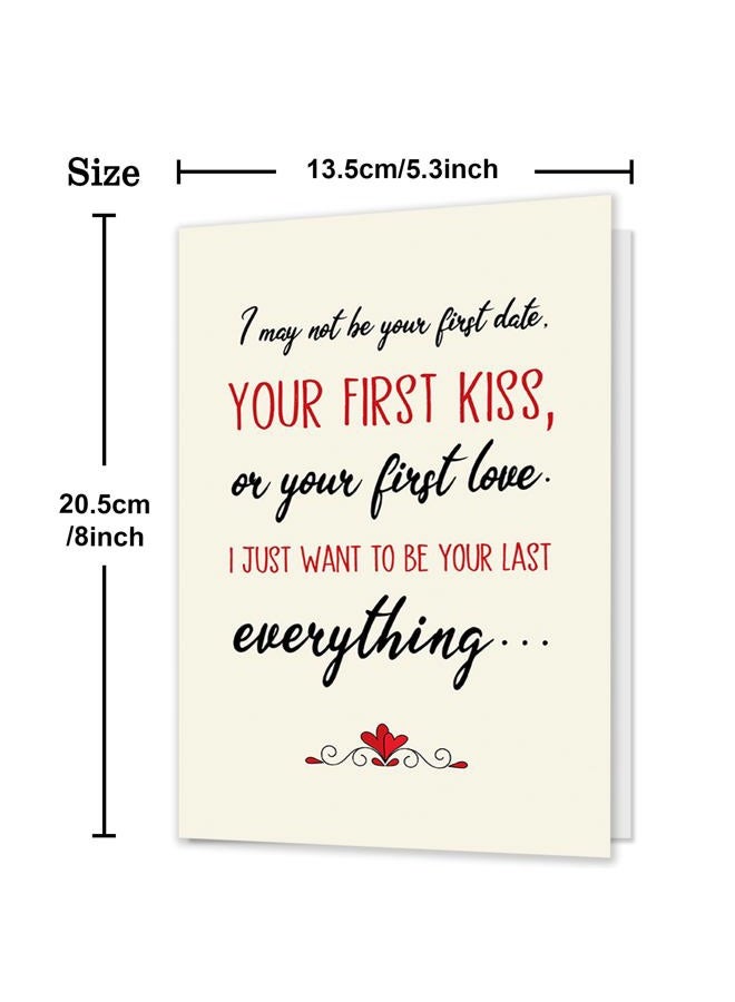 MQMRYeto Valentines Day Card for Husband, Wife, Boyfriend, Girlfriend,Couple,Anniversary Card to Husband, Love Card - Image 3