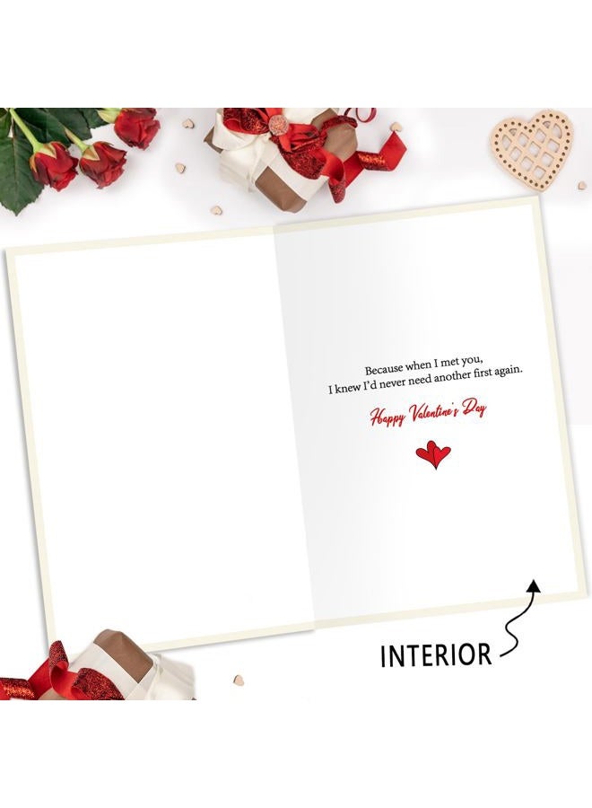 MQMRYeto Valentines Day Card for Husband, Wife, Boyfriend, Girlfriend,Couple,Anniversary Card to Husband, Love Card - Image 2