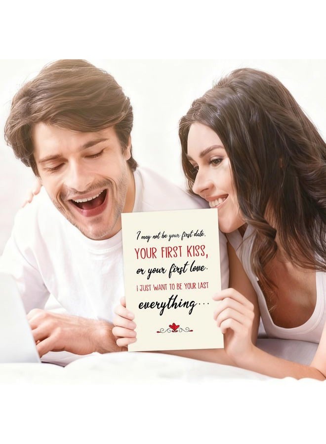 MQMRYeto Valentines Day Card for Husband, Wife, Boyfriend, Girlfriend,Couple,Anniversary Card to Husband, Love Card - Image 4