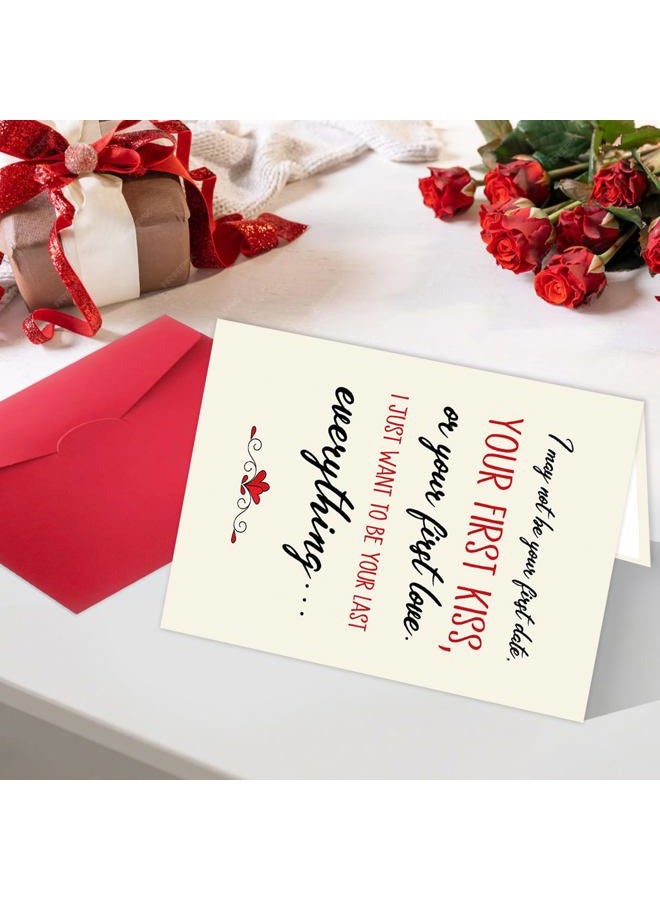 MQMRYeto Valentines Day Card for Husband, Wife, Boyfriend, Girlfriend,Couple,Anniversary Card to Husband, Love Card - Image 5