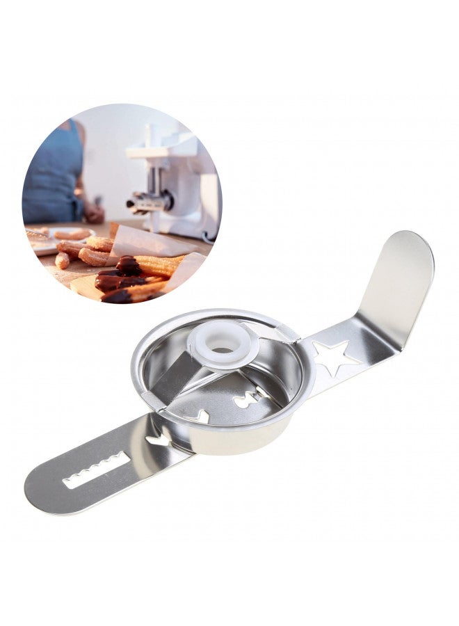 KODASW KODASW Cookie Maker Attachment Pastry Attachment Meat Grinder Attachment Stainless Steel Biscuit Mold Dough Cutters for Cookie Stainless Steel  - Image 3