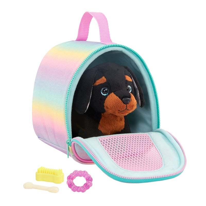 Glitter Girls - Slim Teckel Pet with Pup Carrier Set - GG57220Z - Image 2