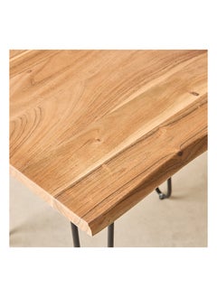 Home Box Corwin Live Edge Solid Wood Top End Table 55 x 50 x 55 cm  - Image 4