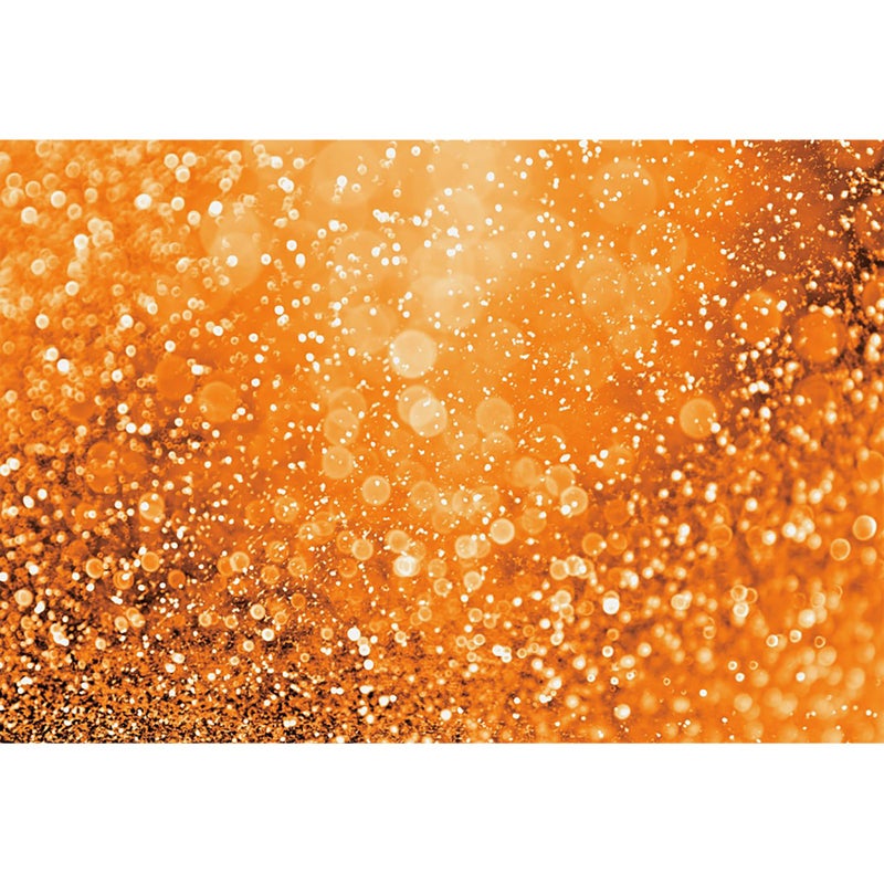 Baocicco 7x5ft Orange Glitters Backdrop Dreamy Warm Light Spot Sparkles Photography Background Wallpaper Decor Thanksgiving Baby Shower Birthday Party for New Baby Kids Portrait Studio Props