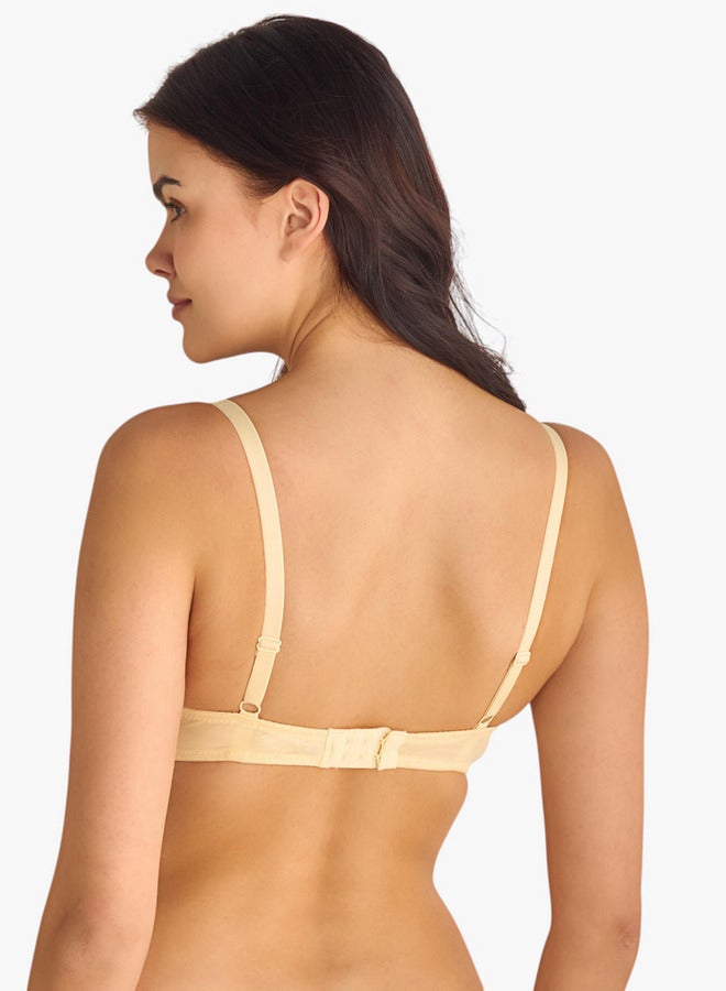 Splash FAV Lace Detail Bra with Hook and Eye Closure - Image 2