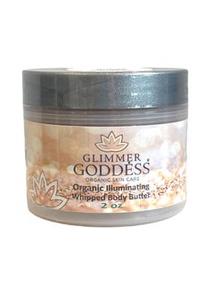 glimmer goddess GLIMMER GODDESS Shimmer Body Butter Travel Size 2 oz - Rose Gold Sexy Level 2 - Nourishing, Hydrating, Natural Glow - Vegan, Cruelty-Free, Paraben-Free, All-Natural Ingredients 