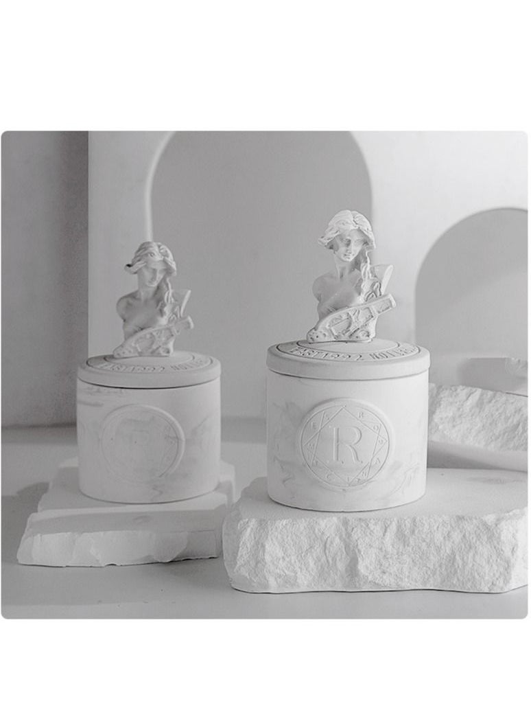 MEI HOME CENTER - Lemon Basil and Citrus Scented Candle With Top Closure and Modern Luxury Look - Image 1