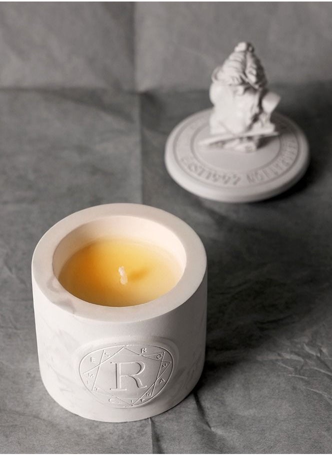 MEI HOME CENTER - Lemon Basil and Citrus Scented Candle With Top Closure and Modern Luxury Look - Image 1