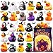 ANGGIKO 24 Pcs Halloween Rubber Ducks in Bulk with Bag Halloween Goodie Bags Fillers Stuffers Ducks for Jeeps Bath Toys Halloween Party Favors Supplies Birthday Gifts Classroom Prizes for Kids - Image 3