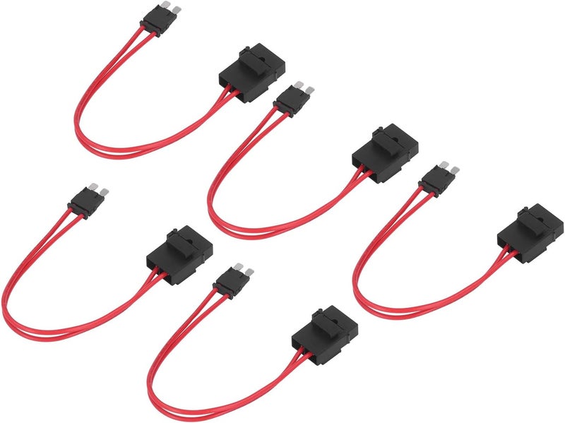 Mini Vane/Wing Holder Connector 16AWG for Car Vehicle ATM 20A Heavy Duty Wire Extension (#2) - Image 3