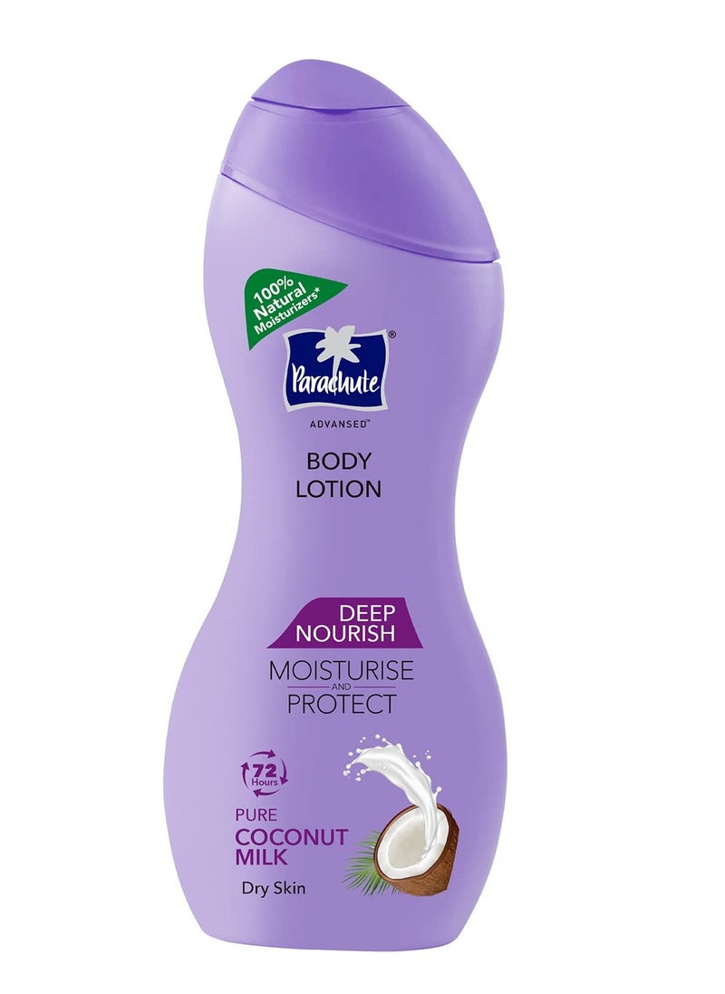 Parachute Parachute Advansed Deep Nourish Body Lotion Dry Skin 250ml Pure Coconut Milk 100% Natural  - Image 1