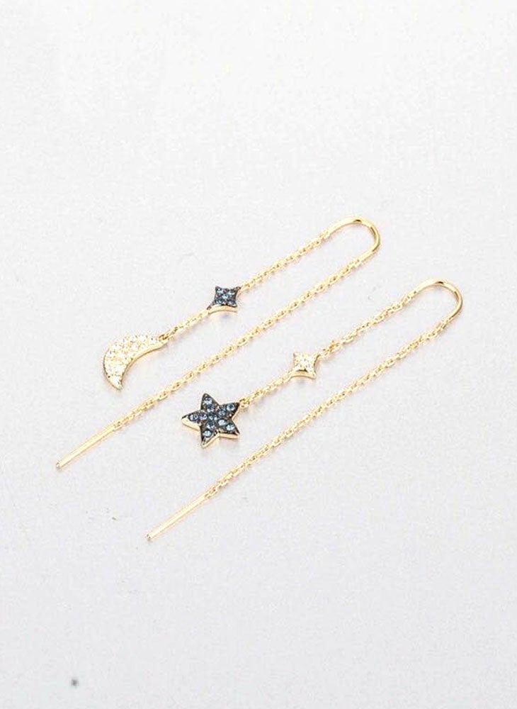 General - Duo Star Moon Mysterious Earrings - Image 1
