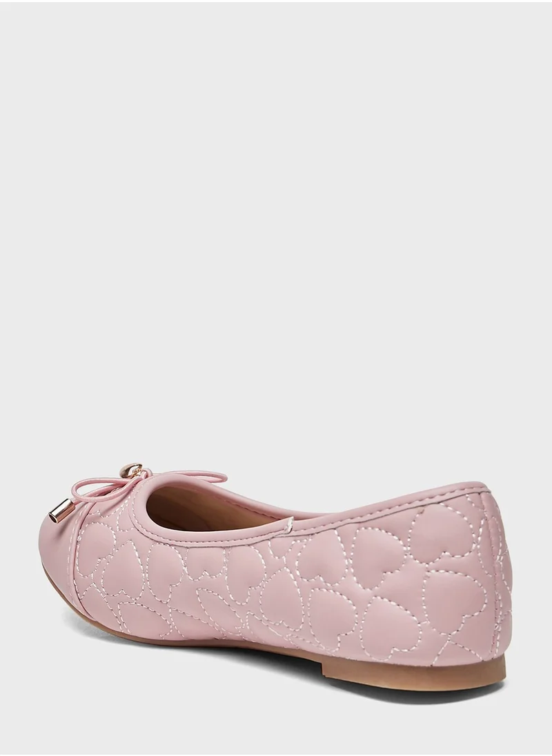 شو اكسبرس Kids Quilted Ballerinas