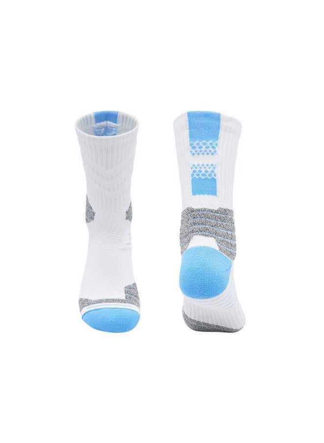 Fashion Anti Slip Breathable Sports Socks Four Piece Set