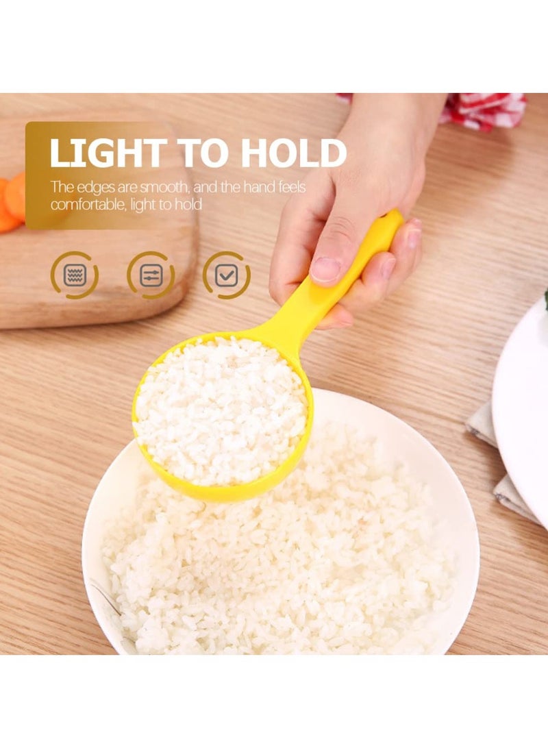 SUNSAR 2 Packs Round Rice Paddle Non Stick Potato Food Service Spoon Scoop Rice Spoon Sushi Ball Mold Makers Heat Resistant Kitchen Tool Utensil - Image 4