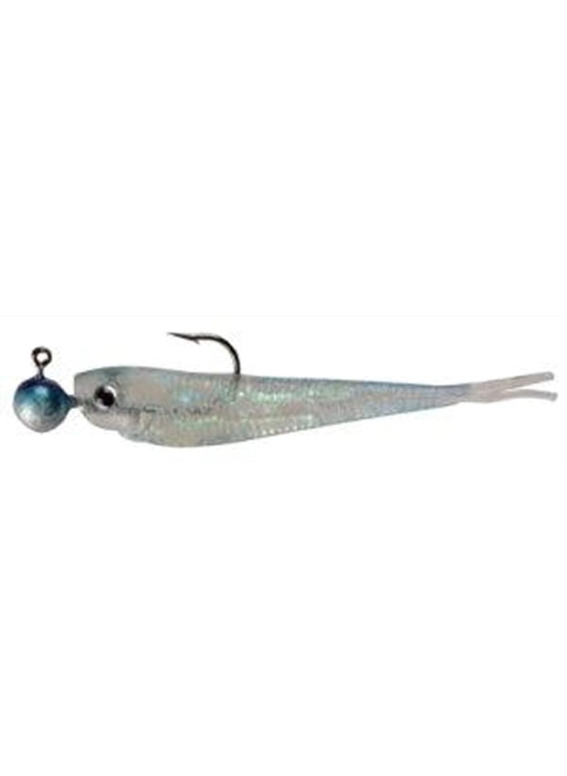 Berkley Berkley PowerBait Power Minnow Fishing Bait Smelt 3in  8cm Irresistible Scent  Flavor Realistic Action Split Tail Design Ideal for Bass Walleye Trout Panfish Species and More 