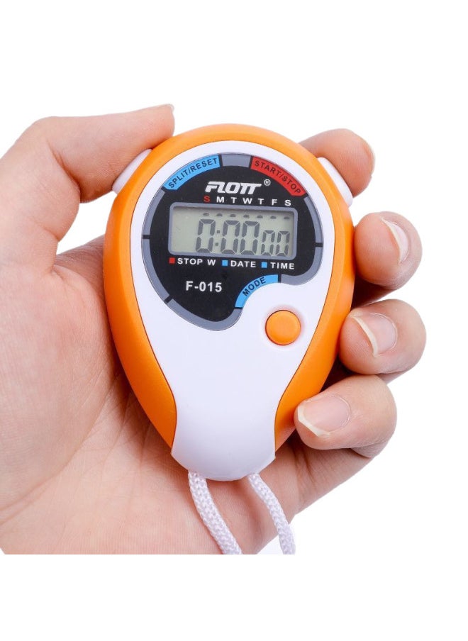Generic - Electronic Stopwatch Timer Sports Running Competition Track And Field Training Swimming Teacher Referee Neck Movement Stopwatch-Display Accuracy:[three Rows Of 100 Channels] Flott-3100 - Image 1