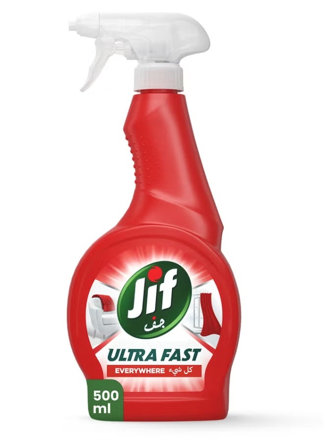 جيف بخاخ تنظيف فائق السرعة، أحمر، 500 مل - Image 1