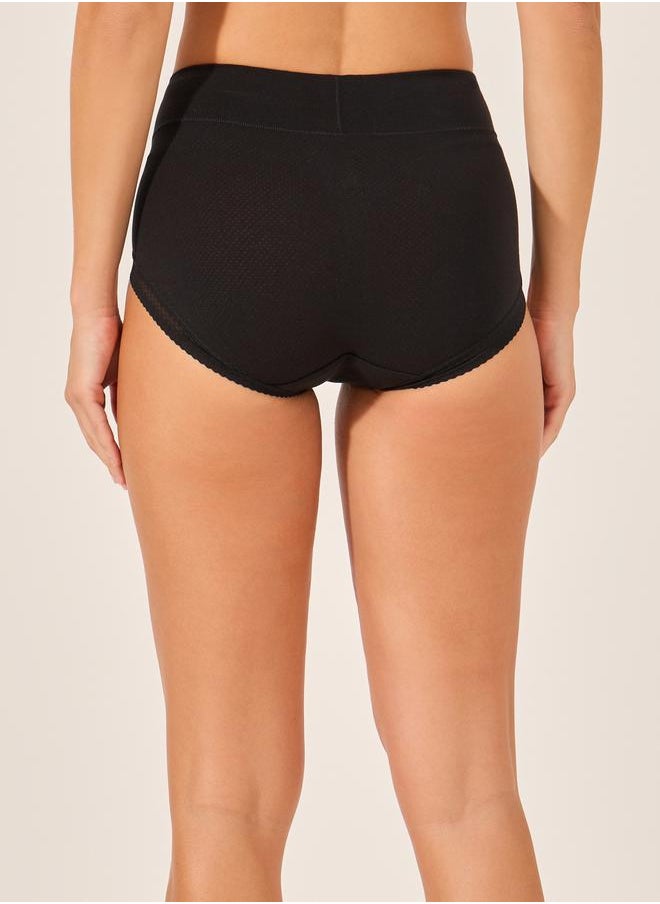Styli Pack of 2 - Lace Insert Full Briefs  - Image 5