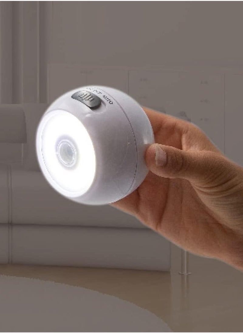 Kimaya Light-Ball LED Power Light Ball - 360 Degree Rotation - Magnetic - Battery Light | Torch - Motion Sensor - Night Light - Safe Touch Surface  - Image 1