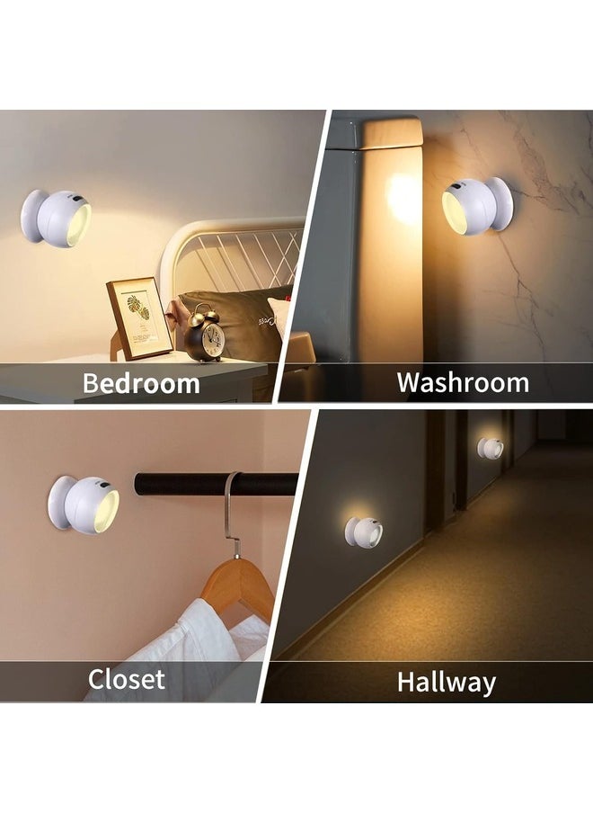 Light-Ball LED Power Light Ball - 360 Degree Rotation - Magnetic - Battery Light | Torch - Motion Sensor - Night Light - Safe Touch Surface