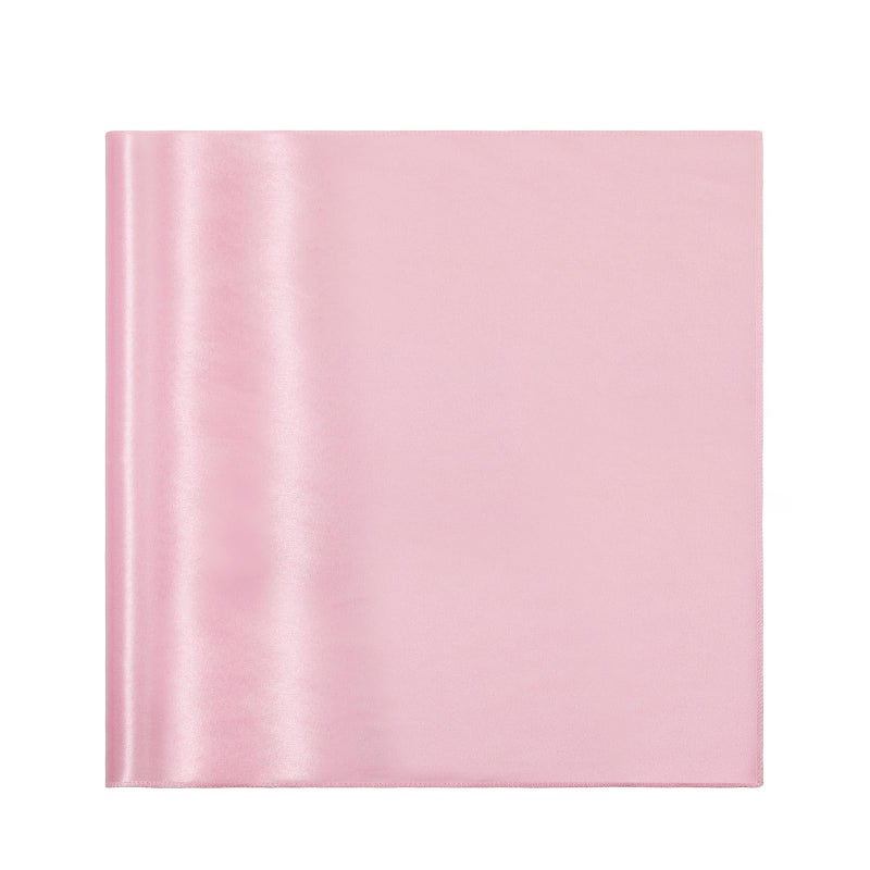 KKJIAF 50 Pack Light Pink Square Satin Napkins 17x17 Inch Soft Smooth Cloth Napkinsï¼ŒSilky Table Napkin for Wedding Banquet Party Decoration - Image 5