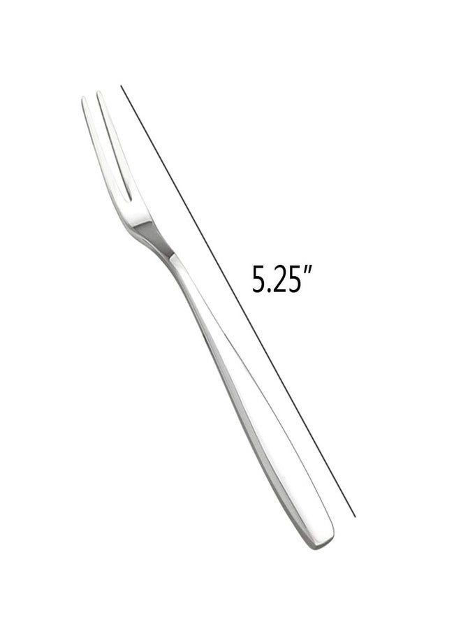 Ggbin 12-Piece Stainless Steel Fruit Forks, Mini Dessert Forks - Image 4