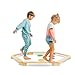 Avenlur Majesty Balance Beam for Kids  Toddler Stepping Stones and Connectors  Waldorf and Montessori Balance Board for Kids Ages 2 to 8 Years Old  Gymnastic Baby Obstacle Course - Image 4
