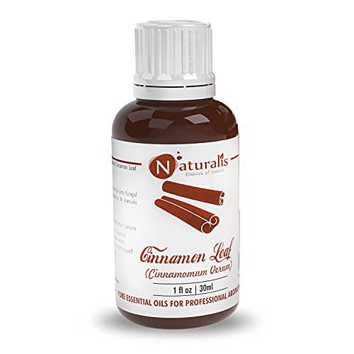 Naturalis Cinnamon Oil - Organic Cinnamon Essential Oil for Aromatherapy, Skin Care & Hair Growth - Therapeutic Grade Natural Oil for Relaxation & Wellness - 30ml - Image 2