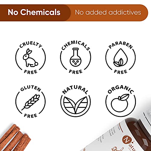 Naturalis Cinnamon Oil - Organic Cinnamon Essential Oil for Aromatherapy, Skin Care & Hair Growth - Therapeutic Grade Natural Oil for Relaxation & Wellness - 30ml - Image 5