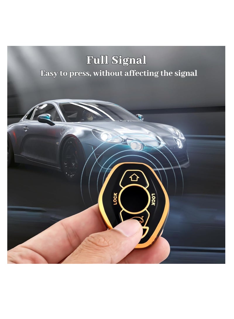 غطاء عن بعد متوافق مع سلسلة مفاتيح BMW ، غطاء واقي لجهاز التحكم عن بعد في السيارة ، متين وأنيق - Image 3