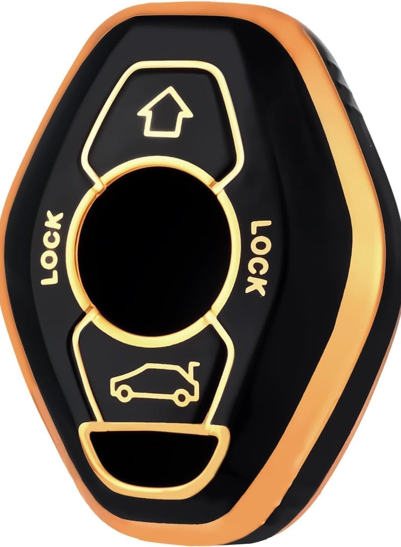 غطاء عن بعد متوافق مع سلسلة مفاتيح BMW ، غطاء واقي لجهاز التحكم عن بعد في السيارة ، متين وأنيق - Image 1