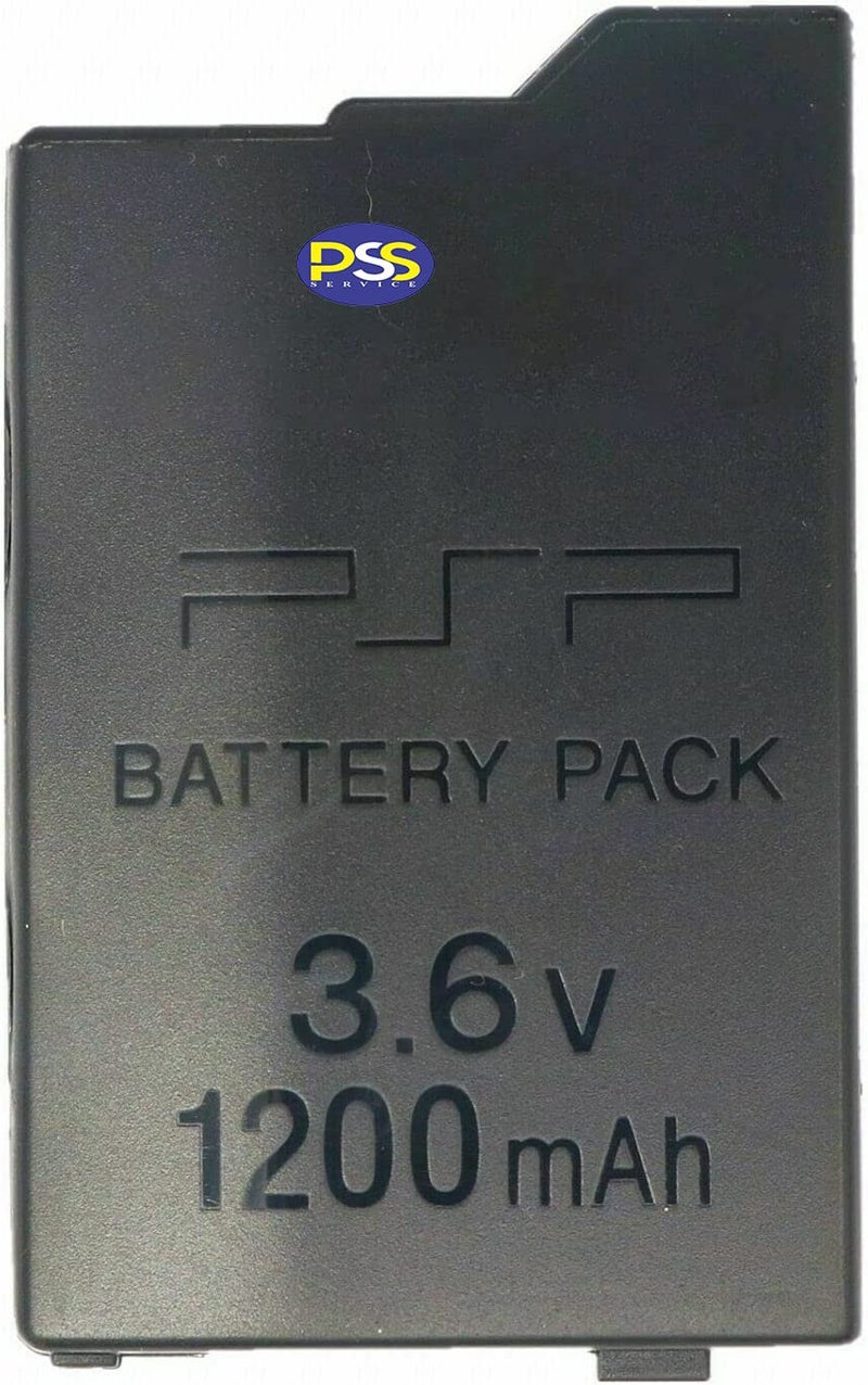 PSS PSP Battery, 1200mAh PSP 2000 3000 Battery Pack Rechargeable Replacement PSP-S110 Battery Compatible for PS Portable PSP 2000 2001 2002 3000 3001 3002 Series - Image 1