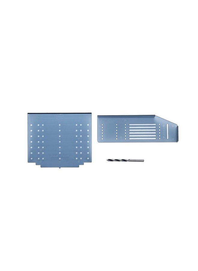Ravinte Ravinte Cabinet Door & Drawer Hardware Installation Template Kit Include Drill Bit Mounting Template for Cabinet Knob, Cabinet Pulls  - Image 1