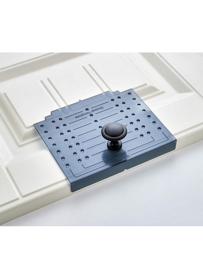 Ravinte Ravinte Cabinet Door & Drawer Hardware Installation Template Kit Include Drill Bit Mounting Template for Cabinet Knob, Cabinet Pulls  - Image 2