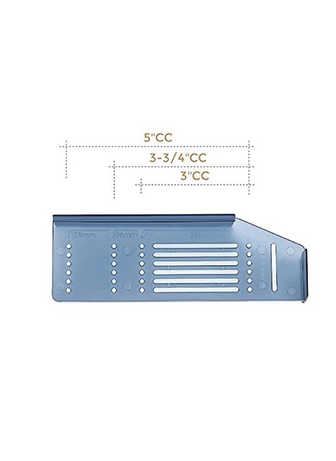 Ravinte Ravinte Cabinet Door & Drawer Hardware Installation Template Kit Include Drill Bit Mounting Template for Cabinet Knob, Cabinet Pulls  - Image 4