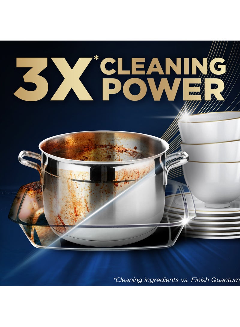 Finish Powerball Ultimate Plus Dishwasher Tablets Lemon Scent 45 Tabs - Image 4