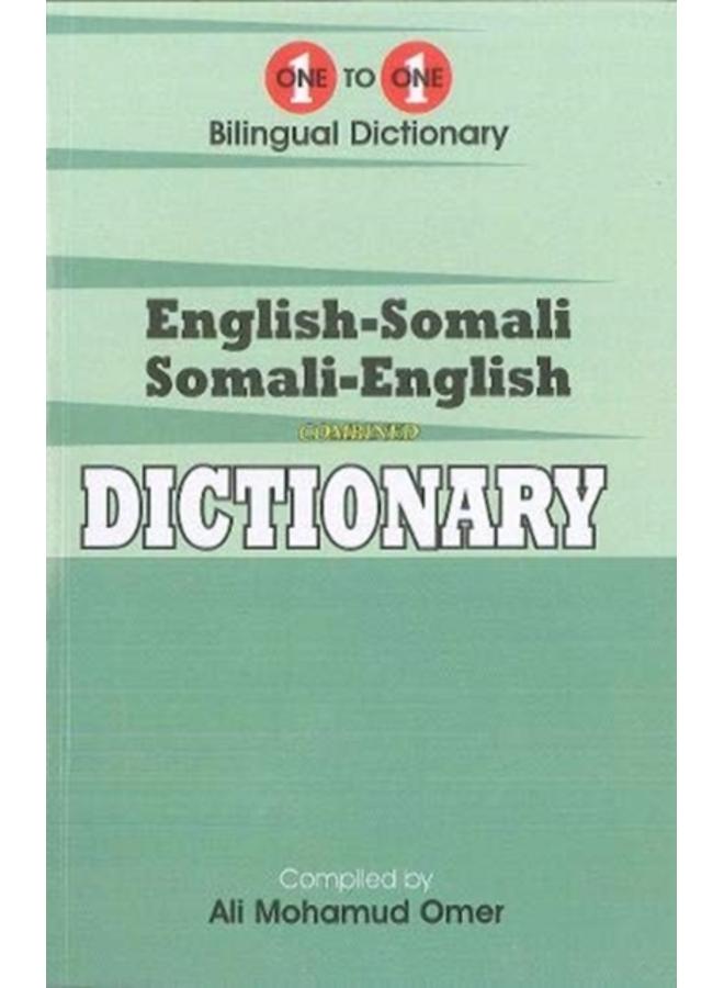 English-Somali & Somali-English One-to-One Dictionary