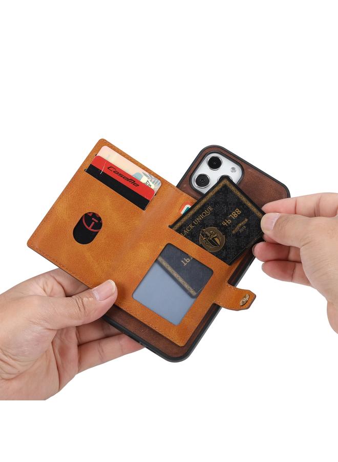 اس-توب جراب لهاتف Samsung Galaxy S25 Ultra 5G مصنوع من جلد العجل مع فتحة للبطاقات من مادة TPU الهجينة - Image 4