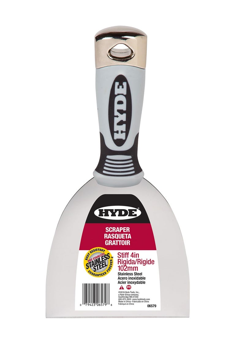 HYDE 06579 4-Inch Stiff Scraper, No Size, No Color - Image 4