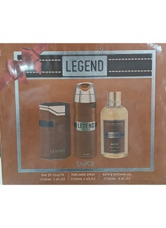 Legend Legend perfume, deodorant and cream set for men from Emper 